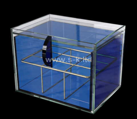 Acrylic supplier custom plexiglass cosmetic drawer organiser box