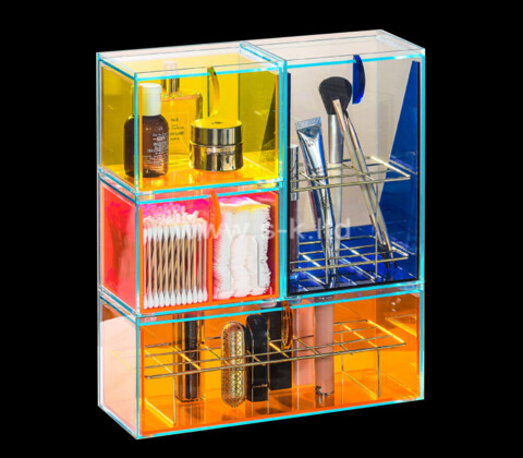 Acrylic supplier custom lucite cosmetic organiser box