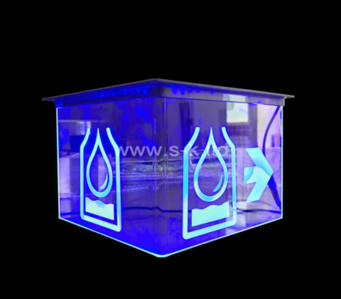 Acrylic boxes supplier custom plexiglass LED sign box