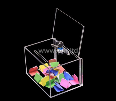 Acrylic boxes manufacturer custom plexiglass suggestion box