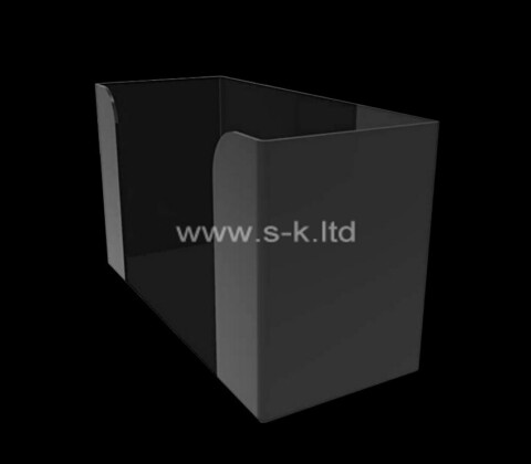 Proveedor de cajas acrílicas caja dispensadora de guantes de plexiglás a medida