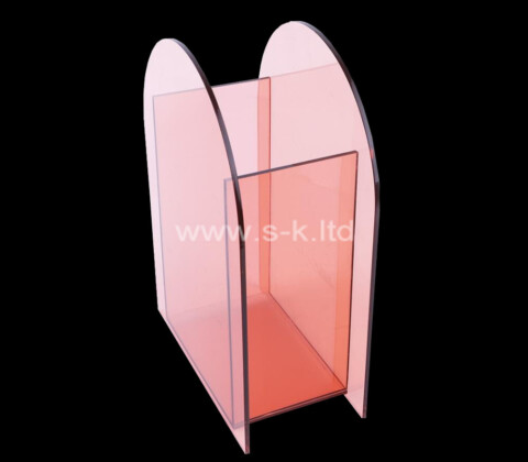 Proveedor de cajas de acrílico florero de plexiglás caja de flores de lucite personalizado