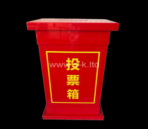 Acrylic boxes manufacturer custom perspex voting box