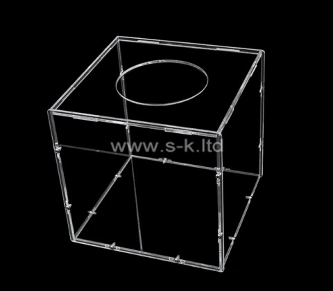 Acrylic boxes manufacturer custom plexiglass lucky draw box