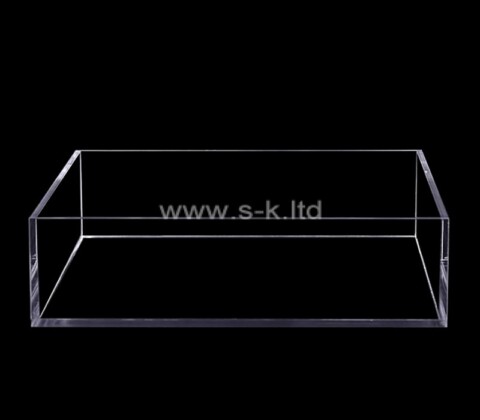 Acrylic boxes supplier custom retail plexiglass showcase