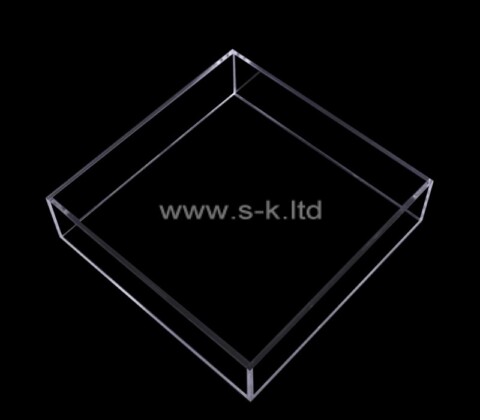 Acrylic boxes supplier custom display holder tray