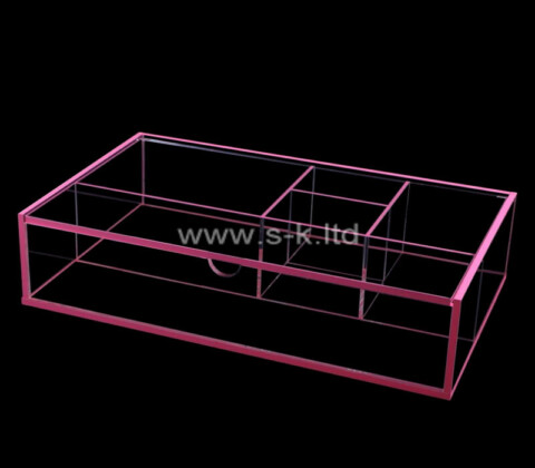 Acrylic boxes supplier custom plexiglass storage box