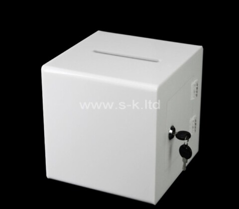 Acrylic boxes manufacturer custom lockable ballot box