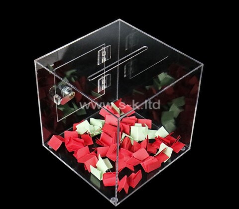 Acrylic boxes manufacturer custom suggestion box