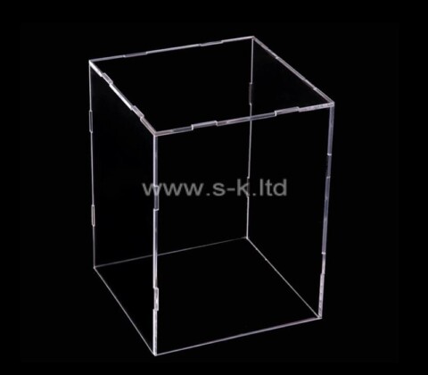 Custom acrylic countertop dustproof cover display case