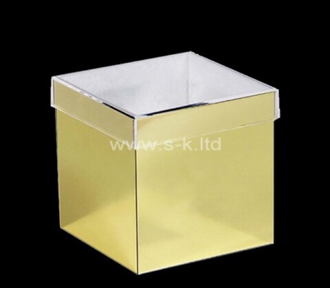 Custom acrylic storage box with lid