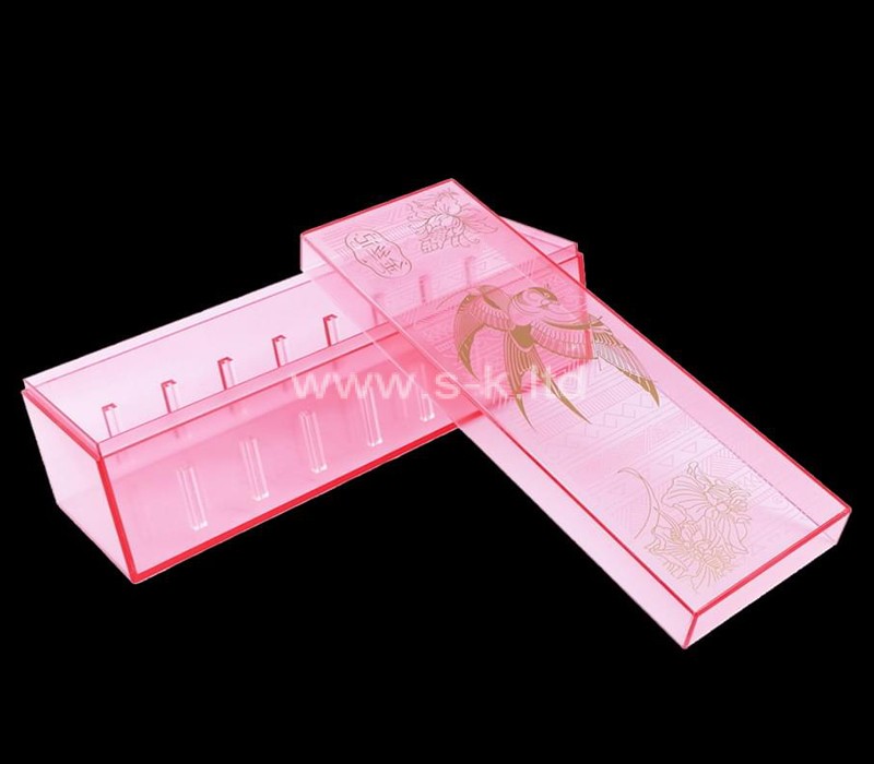 Acryl-Boxen Lieferant benutzerdefinierte Plexiglas Hochzeit Geschenk-Box