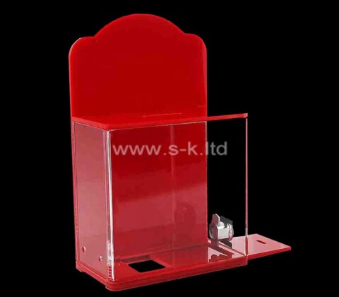 Individuelle Wahlurne aus Acryl mit Schloss