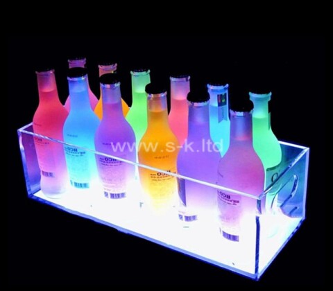 Custom acrylic luminous KTV bar beer ice bucket