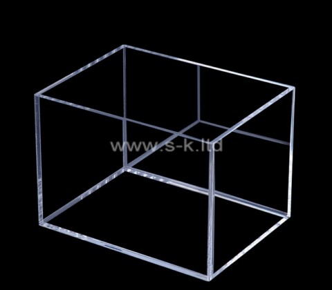 Custom transparent plexiglass organizer box