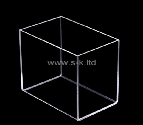 Custom transparent plexiglass storage box