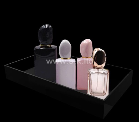 Custom acrylic makeup perfume organizer tray