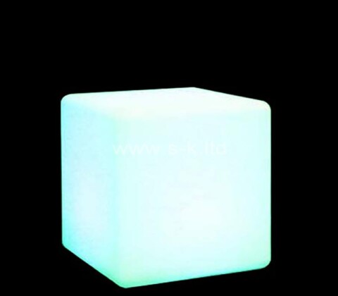 Custom acrylic rechargeable LED cube light