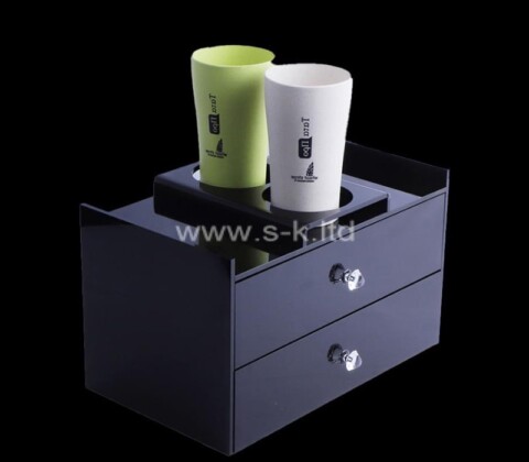 Custom acrylic star hotel disposable toiletries drawer box