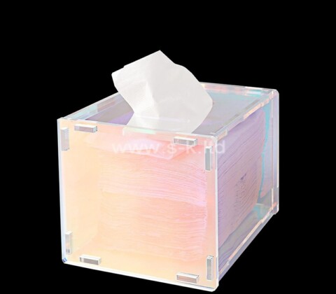 Custom acrylic tissue holder box for living room bed room
