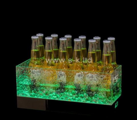 Custom acrylic luminous KTV champagne cocktail barrel