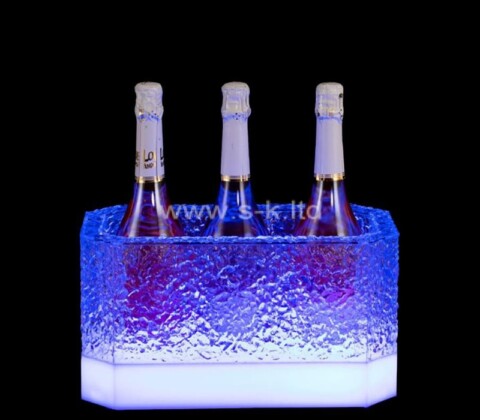 Bar acrilico personalizzato KTV vino luminoso che serve puntelli