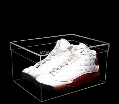 Boîte de rangement pour chaussures de sport en acrylique