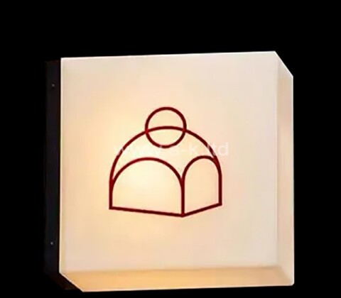 Custom acrylic illuminated advertisement light box