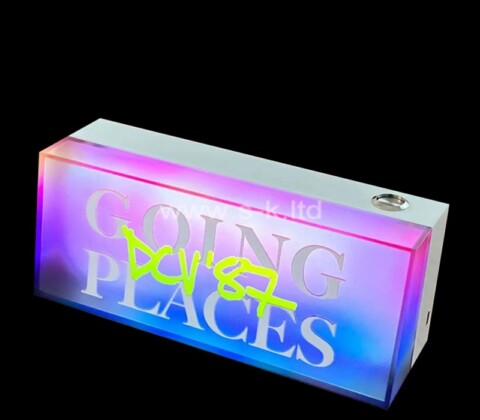 Custom acrylic illuminated signboard light box