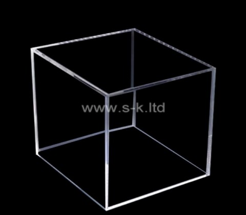 Custom clear plexiglass storage box