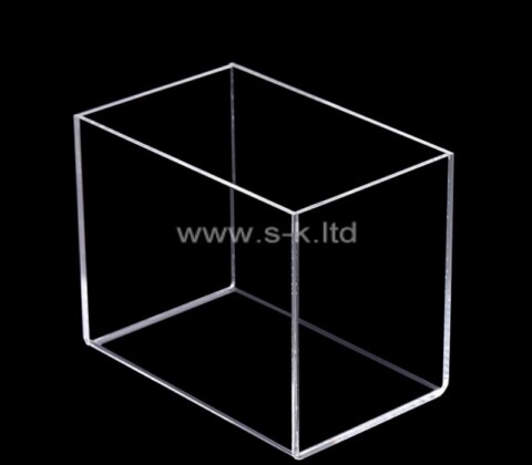 Custom clear perspex storage box