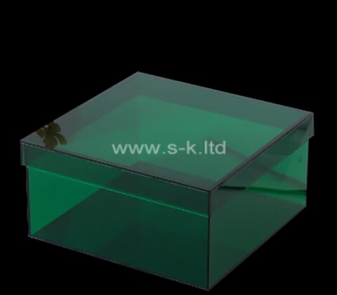 Custom acrylic tea box