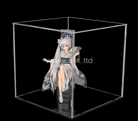 Custom clear acrylic action figures showcase