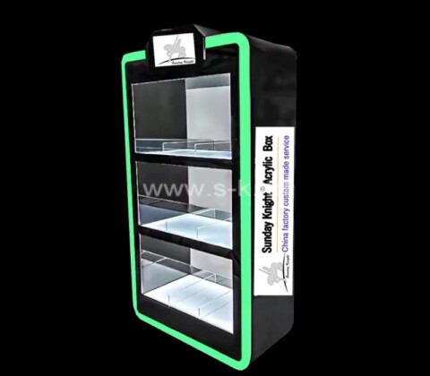 Vetrina LED in acrilico personalizzata