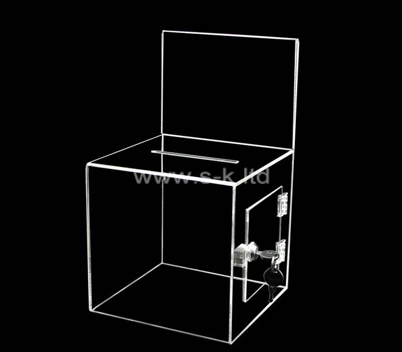 Caja acrílica personalizada para comentarios