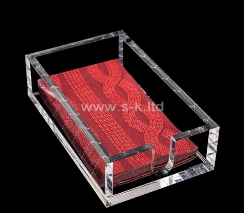 Custom acrylic restaurant napkin holder