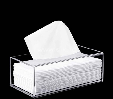 Custom perspex tissue paper storage box