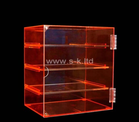 Custom acrylic 4 tiers display box