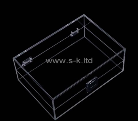 Custom wholesale acrylic lockable display box