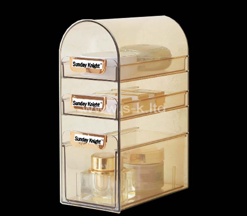 Custom acrylic skincare beauty storage box