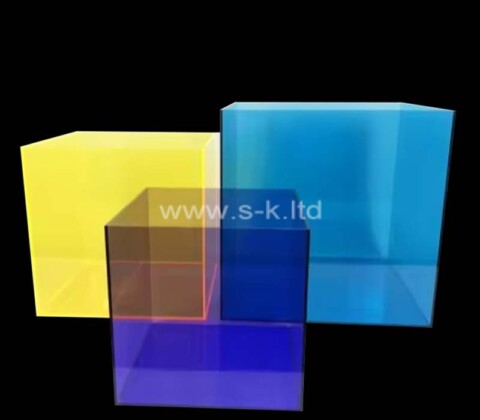 Custom wholesale acrylic skincare storage box