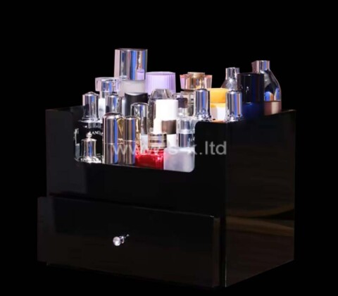 Custom wholesale acrylic skincare organizer box