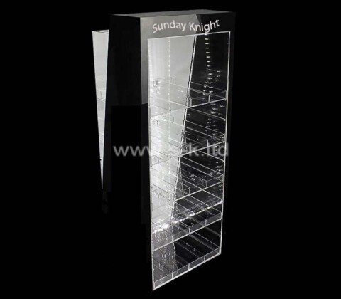 Vitrina LED acrílica de 5 pisos al por mayor personalizada