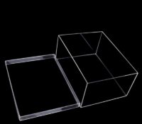 Wholesale custom plexiglass storage box with lid
