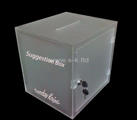 Großhandel benutzerdefinierte Acryl Vorschlag Box