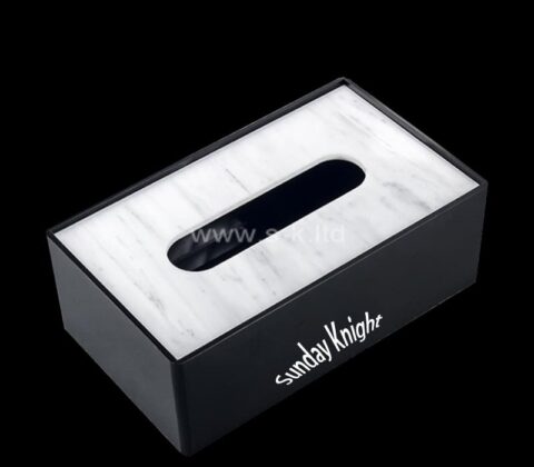 Wholesale custom plexiglass hotel tissue box