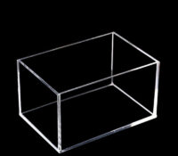 Scatola di immagazzinaggio da tavolo in plexiglass personalizzata all'ingrosso