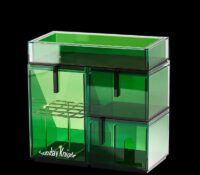 Boîte de beauté en lucite personnalisée en gros