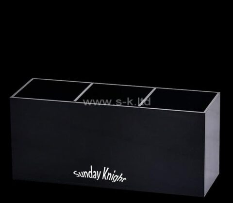 Commercio all'ingrosso personalizzato plexiglass desktop 3 divisori box