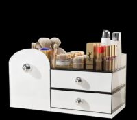 Organizador de baño acrílico personalizado con cajones